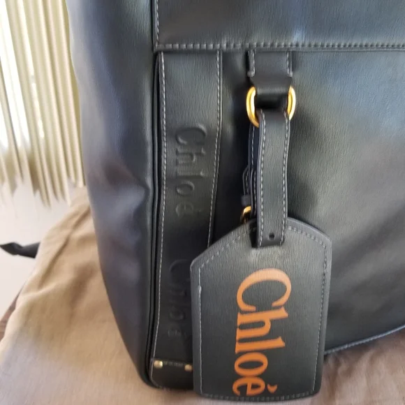 Sale!! Chloe black  eden big like new tote bag - Picture 4 of 16